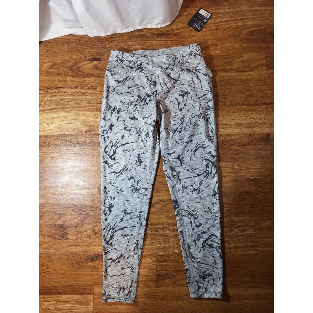 NWT‎ Jockey Womans Moisture Wicking Gray Splatter Leggings